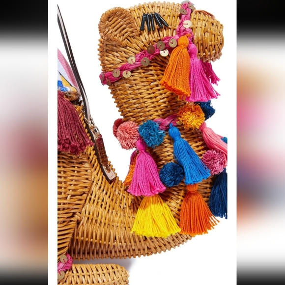 NWT KATE SPADE RARE CAMEL SPICE THINGS UP BAG PURSE - Picture 5 of 8